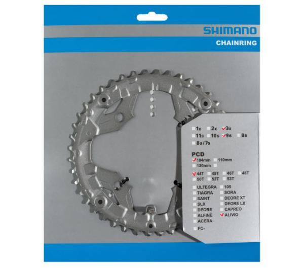 SHIMANO Kettenblatt ALIVIO FC-T4010 44 Zähne