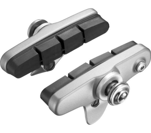SHIMANO Bremsschuh R55C3 Cartridge für BR-R561 1 Paar Für Alufelge Silber